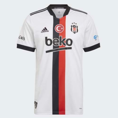 Thailande Maillot Football Besiktas Domicile 2021-22 Blanc